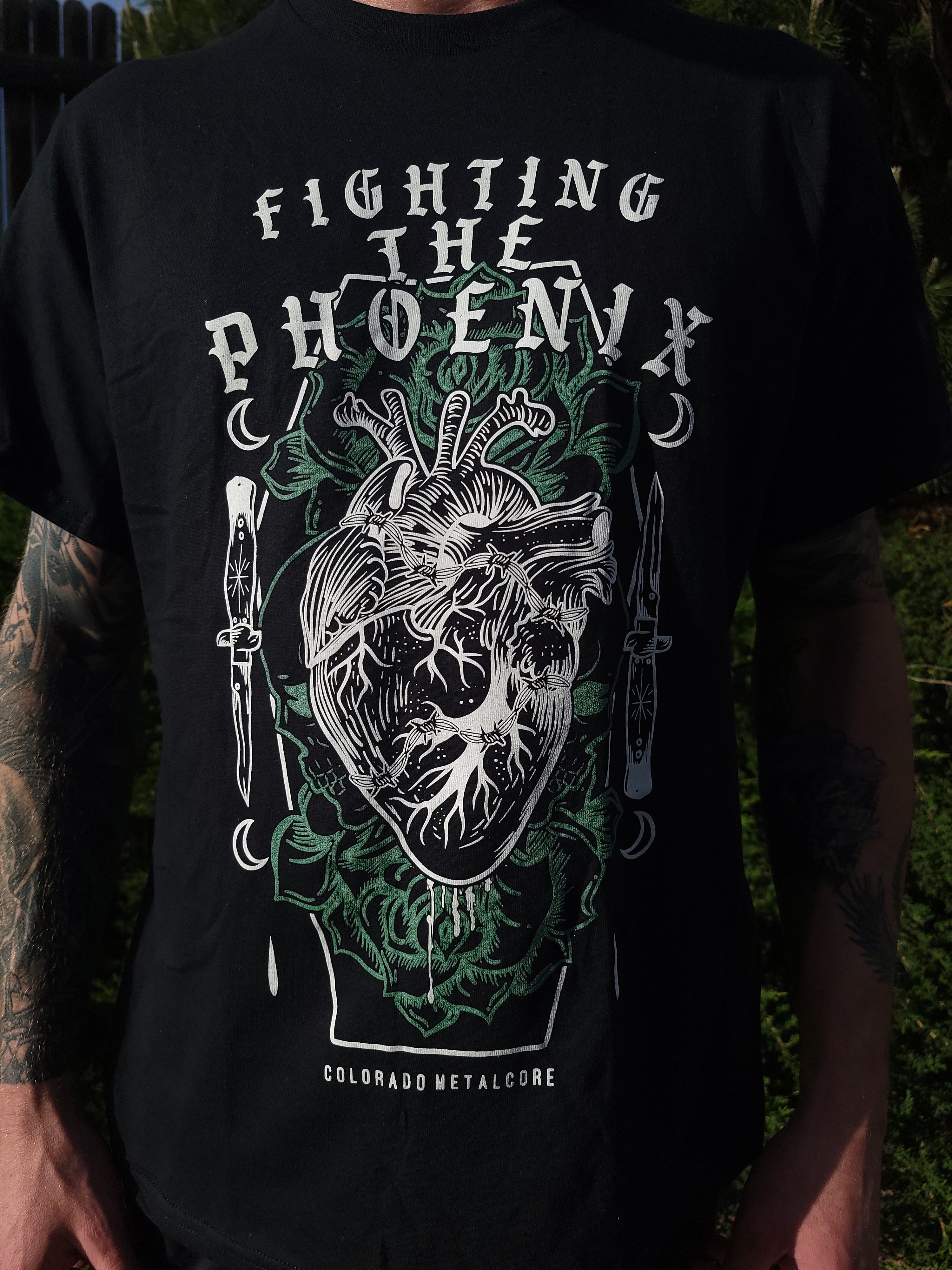 【売り切り御免！】 Heart Have T-Shirt Phoenix the Fighting – トップス