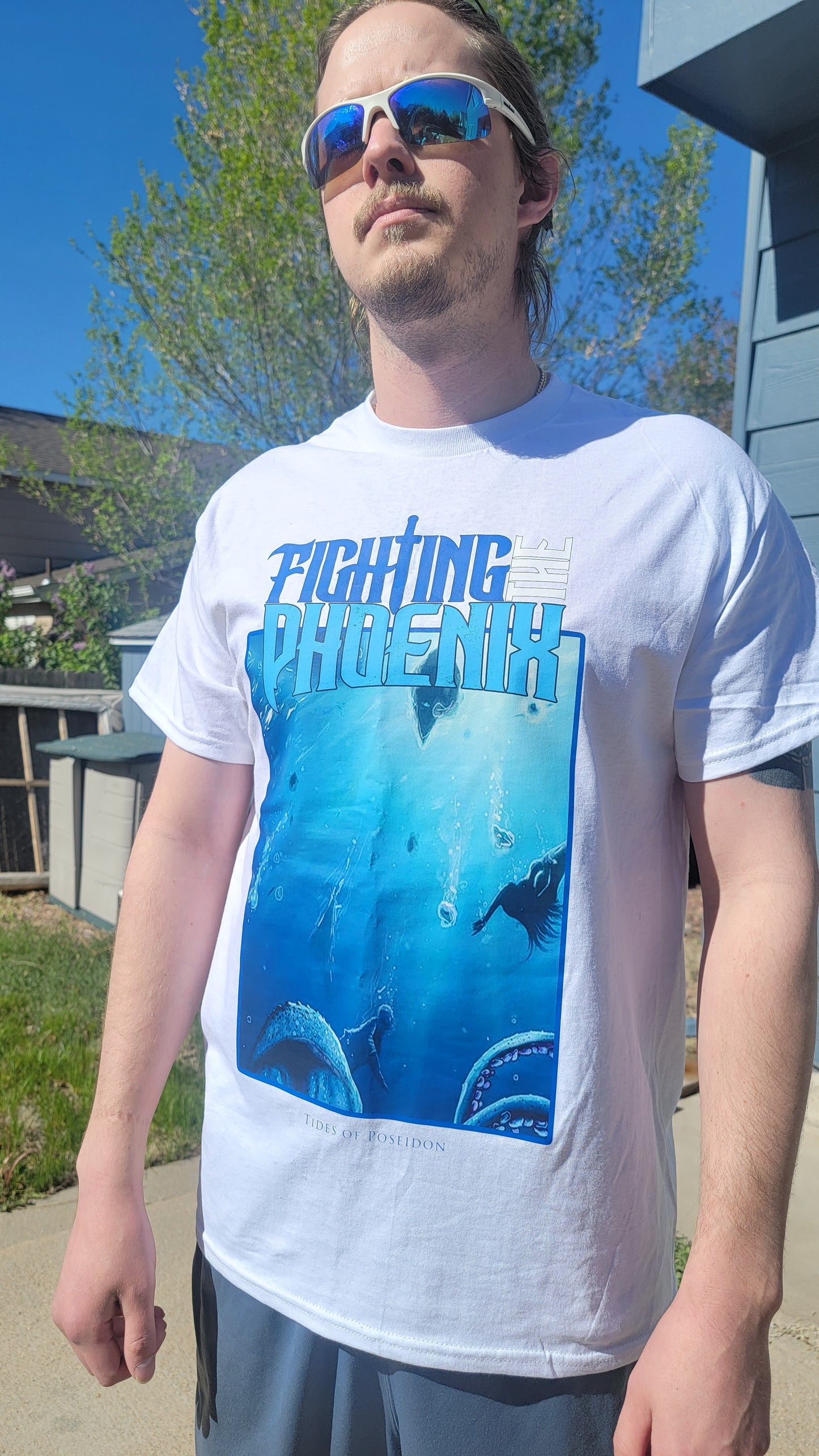 "Tides Of Poseidon" Artwork Tee