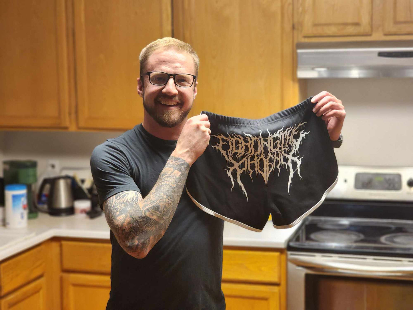 "Deathcore" Booty Shorts